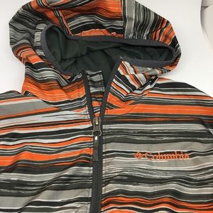 Columbia kids hooded jacked size 7-8